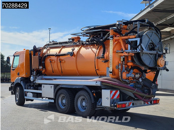 Limpieza de alcantarillado Renault Kerax 400 6X4 13m3 Wolftechnik Saugbagger Manual Big-Axle Euro 3: foto 2