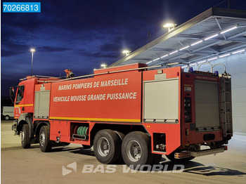 Camión de bomberos Renault Kerax 400 8X4 Feuerwehr Telma 12000L Manual Steelsuspension Euro 2: foto 2