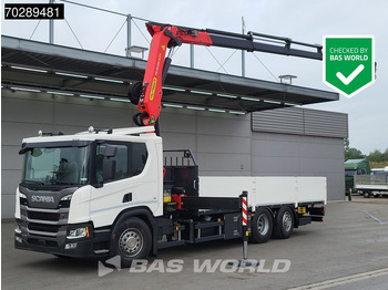Camión caja abierta SCANIA P 410