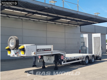 Semirremolque portavehículos nuevo Vega 2 Axle Lowbed 2 axles NEW RAMPS Direkt Verfügbar Verbreitbar GALVANIZED: foto 2