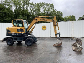 Excavadora de ruedas HYUNDAI