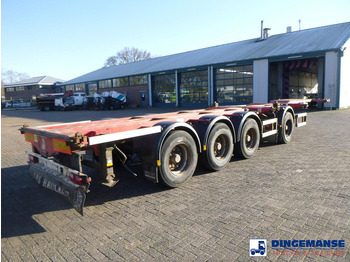 Semirremolque portacontenedore/ Intercambiable D-Tec 4-axle container combi trailer (3 + 1 axles) 20-30-40-45 ft: foto 4