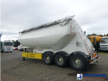 Semirremolque cisterna Feldbinder Powder tank alu 40 m3 / 1 comp + compressor: foto 3