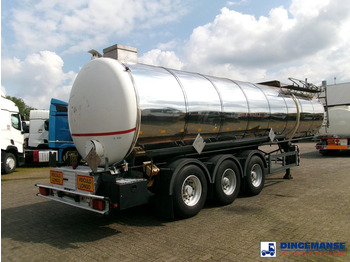 Semirremolque cisterna METALOVOUGA Bitumen / heavy oil tank inox 29 m3 / 1 comp: foto 4