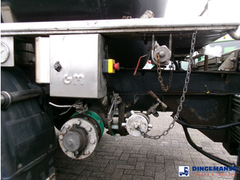 Semirremolque cisterna Magyar Chemical tank inox 37.4 m3 / 1 comp / ADR 30/11/2023: foto 5
