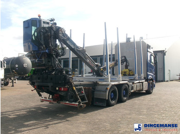 Camión grúa Mercedes-Benz Actros 2663 6x4 Euro 6 loglift F96 crane timber truck: foto 4
