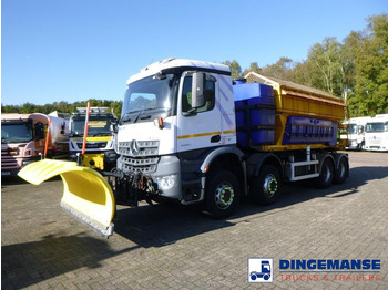 Leasing de Mercedes-Benz Arocs 3240 8x4 RHD Schmidt snow plough / gritter Mercedes-Benz Arocs 3240 8x4 RHD Schmidt snow plough / gritter: foto 1