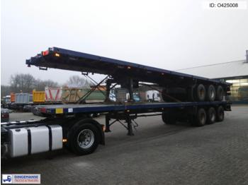 Semirremolque plataforma/ Caja abierta Traylona 3-axle platform trailer 59000KG / Extendable 21.5M: foto 1