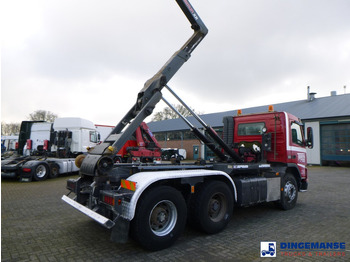Camión multibasculante Volvo FM12 380 6x4 Euro 2 Hiab Multilift container hook 21 t: foto 4