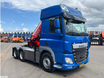 Cabeza tractora DAF FAT 85.510 6x4 Euro 6 Retarder Fassi 36 Tonmeter laadkraan: foto 3
