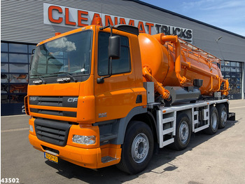 Limpieza de alcantarillado DAF FAX 85 CF 340 Droge stoffen blaas installatie Just 21.613 km!: foto 2