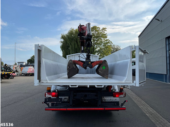 Camión volquete, Camión grúa Scania P 340 Euro 6 CNG HMF 25 Tonmeter laadkraan Just 72.852 km!: foto 4