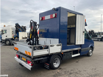 Camión grúa Volkswagen Crafter Servicewagen Hiab 1,3 Tonmeter laadkraan Just 123.645 Km!: foto 5
