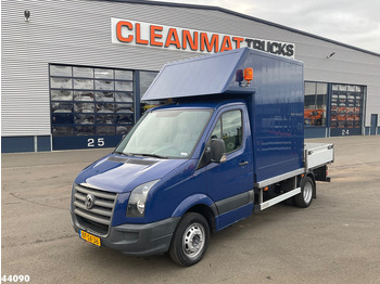 Camión grúa Volkswagen Crafter Servicewagen Hiab 1,3 Tonmeter laadkraan Just 123.645 Km!: foto 2