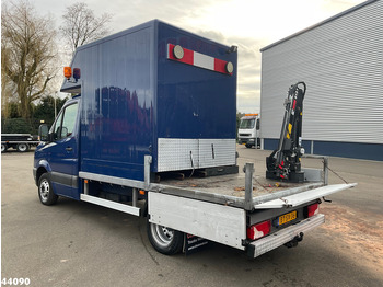 Camión grúa Volkswagen Crafter Servicewagen Hiab 1,3 Tonmeter laadkraan Just 123.645 Km!: foto 4