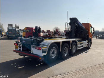 Camión multibasculante, Camión grúa Volvo FM 420 8x2 HMF 28 Tonmeter laadkraan: foto 4