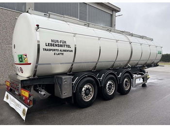 Semirremolque cisterna para transporte de alimentos BATA CISTERNA ALIMENTARE SANTI-MENCI ANNO 05-2010: foto 4