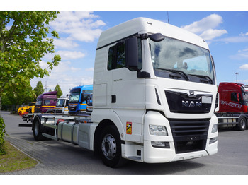 Camión portacontenedore/ Intercambiable MAN GX 18.430 / BDF 7.5 m / sleeping cab / 2021: foto 4