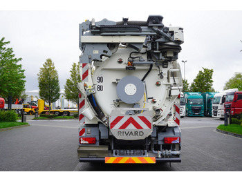 Limpieza de alcantarillado MAN TGS 26.360 E6 / RIVARD sewage cleaner 18 m3 / 90 tho. km / steering axle / 2 units: foto 5