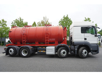 Camión cisterna MAN TGS 35.420 8×2 / NEW septic barrel 13000 L / 3 steered axles: foto 5