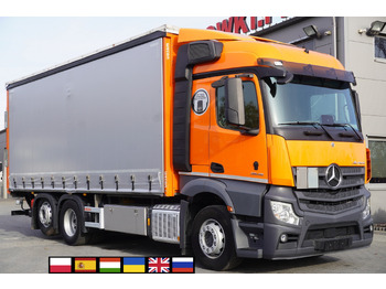 Leasing de MERCEDES-BENZ Actros 2545 6×2 MP5 / FULL ADR / Curtainsider 17 EPAL MERCEDES-BENZ Actros 2545 6×2 MP5 / FULL ADR / Curtainsider 17 EPAL: foto 1