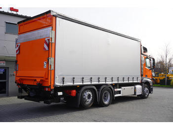 Leasing de MERCEDES-BENZ Actros 2545 6×2 MP5 / FULL ADR / Curtainsider 17 EPAL MERCEDES-BENZ Actros 2545 6×2 MP5 / FULL ADR / Curtainsider 17 EPAL: foto 4
