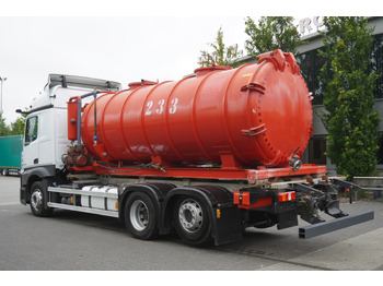 Camión cisterna MERCEDES-BENZ Actros 2545 6 × 2 MP5 / NEW septic barrel 13000 L: foto 3