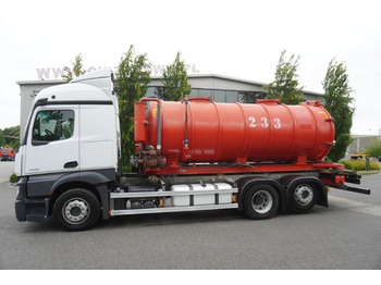 Camión cisterna MERCEDES-BENZ Actros 2545 6 × 2 MP5 / NEW septic barrel 13000 L: foto 2