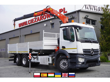 Camión caja abierta MERCEDES-BENZ Antos 2540