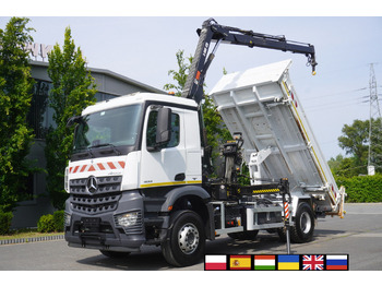 Camión caja abierta MERCEDES-BENZ Arocs 1833