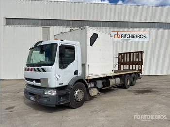Camión caja abierta RENAULT Premium 370