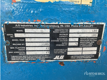 Plataforma articulada JLG