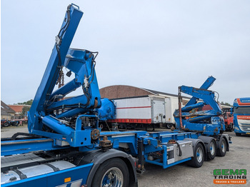 Semirremolque portacontenedore/ Intercambiable HAMMAR 151 HL 3-Assen - SideLoader36T - ContainerStacking - Gooseneck - Extended Boom - Afstandbediening: foto 2