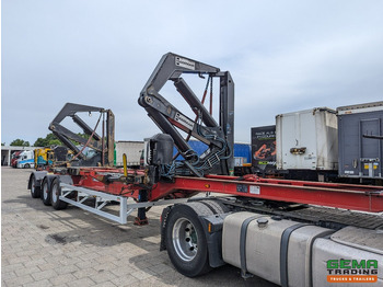 Semirremolque portacontenedore/ Intercambiable HAMMAR 160 HE 3-Assen - SideLoader - 33T - ContainerStacking - Afstandbediening: foto 4