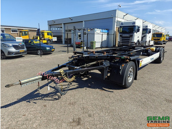Remolque portacontenedore/ Intercambiable Krone AZ 2-Assen BPW - BDF Systeem - Schijfremmen - Luchtvering - 11/2025 APK: foto 2