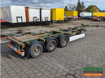 Semirremolque portacontenedore/ Intercambiable Krone SD 27 3-Assen BPW RearSlider - DrumBrakes - 5280kg - 07/2024APK (O1779): foto 5