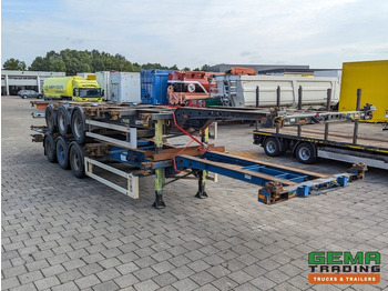 Semirremolque portacontenedore/ Intercambiable Krone SD 3-Assen BPW DrumBrakes - All Connections - Package of 2 (O1883): foto 4