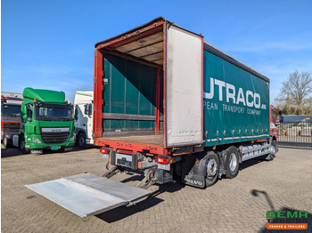 Camión lona Volvo FE 280 6x2 Slaapcab Euro6 - BDF / SchuifzeilenBak 7.5M + Laadklep 1500KG - Rongpotten/Rongen: foto 3
