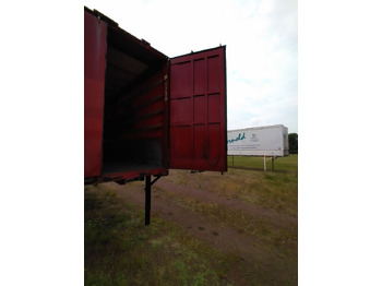 Toldo carrocería Krone Wechselpritsche mit Bordwänden und Plane, BDF-System, 7.450 mm lang.: foto 5