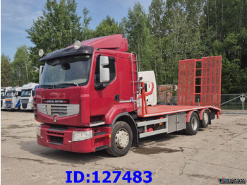 Camión caja abierta RENAULT Premium 460
