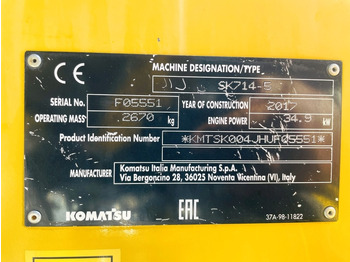 Minicargadora Komatsu SK714-5 (4067): foto 3