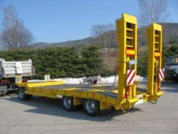 Remolque plataforma/ Caja abierta Schwarzmüller 3-Achs Tiefladeanhänger: foto 1