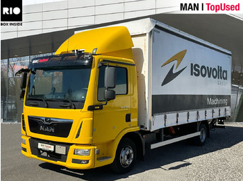 Furgoneta con lona MAN