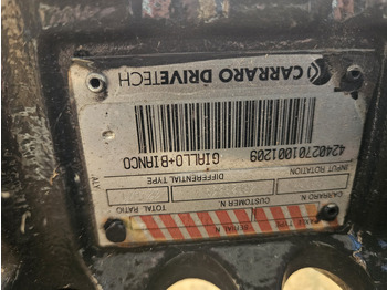Eje delantero para Maquinaria de construcción nuevo Case 48028549 - 47435632: foto 2