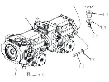 Bomba hidráulica CASE