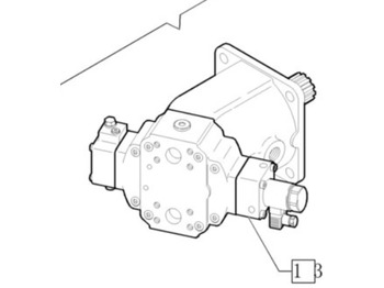 Motor hidráulico CASE