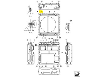 Radiador CASE