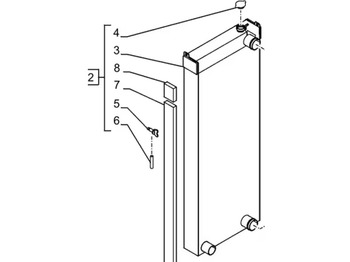 Radiador CASE