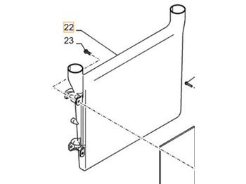 Radiador CASE