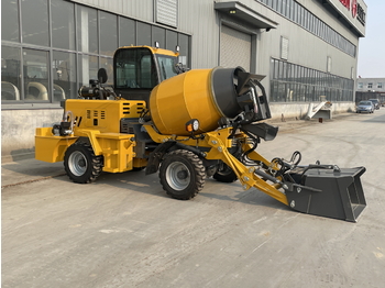Camión hormigonera nuevo QINGDAO PROMISING 1.2CBM Mini Concrete Mixer Truck: foto 4
